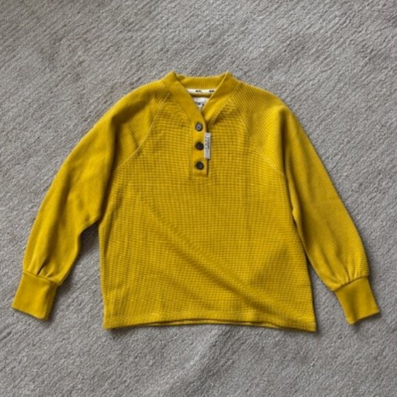 Madewell Tops - Madewell MWL Women's Long Sleeve Waffle Henley, New with Tags